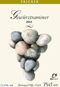 Etikette Gewürztraminer